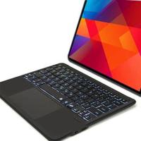 Max&Max Samsung Tab S10FE Plus Detachable Keyboard with Type C Charging(MXTS10FEPWKB)