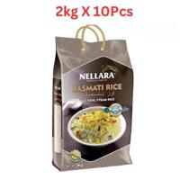 Nellara Basmathi Rice 1121 XXXL Classic Rice 2kg (Pack of 10)