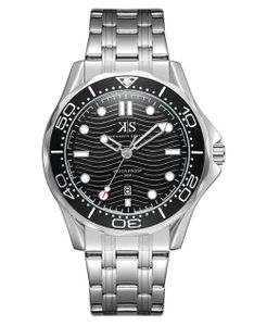 Kenneth Scott Mens Analog Black Dial Watch - K22009-SBSB