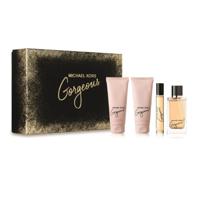 Michael Kors Gorgeous 4Pcs (W) Edp 100Ml + Sg 100Ml + Bl 100Ml + Edp 10Ml Set