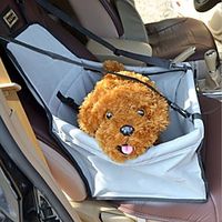 Dog Cat Pets Car Seat Cover Foldable Solid Colored Oxford Cloth Small Dog Pink Gray miniinthebox Dog Cat Pets Car Seat Cover Foldable Solid Colored Oxford Cloth Small Dog Pink Gray miniinthebox