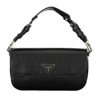 Guess Jeans Black Polyethylene Handbag - GU-23431 - thumbnail