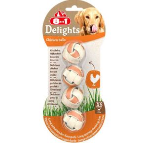 8 In1 Delights Meaty Chewy Balls Xs (Prev Balls S)