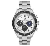 Beverly Hills Polo Club Men's Multi Function Silver Dial Watch - BP3358X.330 Beverly Hills Polo Club Men's Multi Function Silver Dial Watch - BP3358X.330