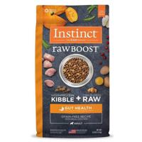 Instinct Raw Boost Kibble Chicken Gut Health Dog Dry Food - 18Lb