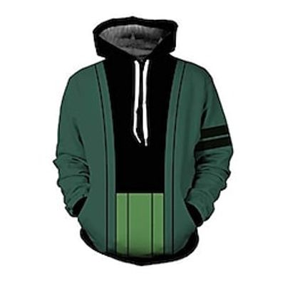 one piece roronoa zoro cosplay costume jolly rogers hoodies sweater unisex (l, pullover) miniinthebox