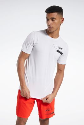 Mens Activchill Cotton Tee White Mens Activchill Cotton Tee White