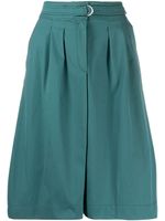 A.P.C. belted A-line skirt - Blue - thumbnail