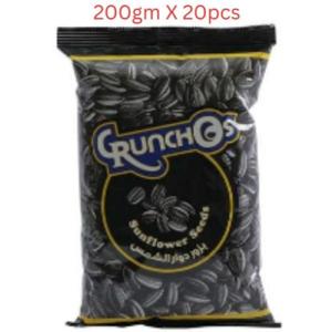 Crunchos Sunflower Seeds 200g -Carton of 20 Packs