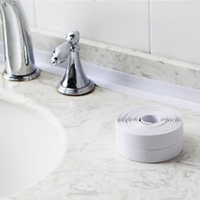 Waterproof Sealing Tape Bathroom Kitchen Sealing Strip Shower Sink Bath Sealer PVC Self Adhesive Sealant Tape Wall Sticke miniinthebox