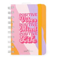 Legami 12-Month Diary - 2024 - Small Daily Spiral Bound Diary - Waves