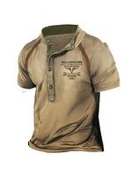 Men's Vintage Western Yellowstone Heney Short Sleeve T-Shirt