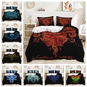 Magic Shaman Quilt Ccover Two-piece Set Three-piece Set Including A Quilt Cover 1 or 2 Pillowcases Bedding Set Lightinthebox
