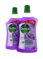 Dettol Antibacterial Floor Cleaner 900ml-Lavender Pack Of 3 (UAE Delivery)