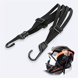 60CM Motorcycle Helmet Straps Motorcycle Accessories Hooks Luggage Retractable Elastic Rope Fixed Strap Motos Helmet Luggage Net Lightinthebox