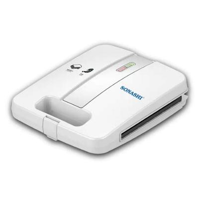 Sonashi 4 Slice Grill Maker 1200W, White - SGT-842