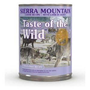 Taste of The Wild Sierra Mountain Canine Recipe with Roasted Lamb 390grm (Dog)
