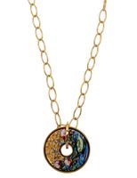 Luna Piena Pendant with Long Chain - thumbnail