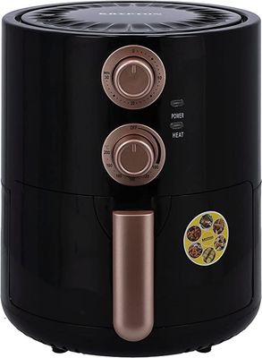 Krypton 3.5L Air Fryer With High speed Air circulation Technology-(Black)-(KNAF6340)