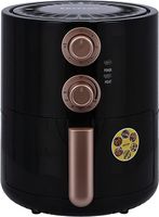 Krypton 3.5L Air Fryer With High speed Air circulation Technology-(Black)-(KNAF6340)