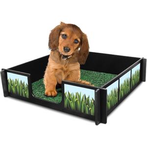 Potty Rink Indoor Puppy Potty Training Station For Small and Medium-Sized Dogs