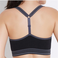 Shockproof Cotton Breathable Racerback Sports Bras