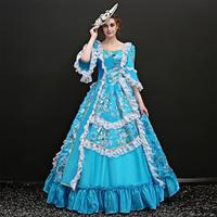 Gothic Victorian Vintage Inspired Medieval Dress Party Costume Prom Dress Princess Shakespeare Women's Ball Gown Halloween Party Evening Party Masquerade Dress Lightinthebox