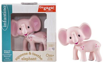 Infantino Squeeze & Teethe Grey/Pink Assorted (NB913797)