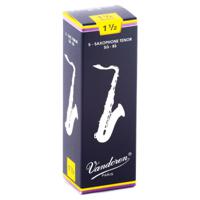 Vandoren Traditional SR2215 Tenor Saxophone Reeds - Strength 1.5 - 5 Pieces