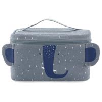 Trixie Mrs. Elephant Thermal Lunch Bag Blue - thumbnail