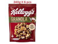 Kellogg's Granola Fruits (Pack Of 6 X 340g)