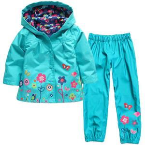 Rain Coat + Pants For Kids