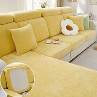 Stretch Couch Covers Sofa Seat Cushion Cover For Dogs Pet, Sectional Sofa Slipcover For Love Seat,L Shaped,3 Seater,Arm Chair, Washable Couch Durable Protector miniinthebox