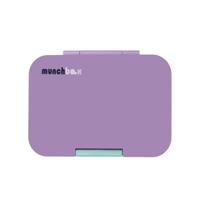 Munchbox Munchi Snack Periwinkle Purple/Mint Lunchbox - thumbnail