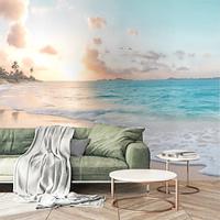 Cool Wallpapers Beach Sunset Wallpaper Wall Mural Wall Sticker Covering Print Peel and Stick Removable Self Adhesive Secret Forest PVC / Vinyl Home Decor Lightinthebox