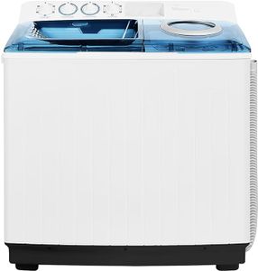 Super General 12 kg Twin-Tub Semi-Automatic Washing Machine, Efficient Top-Load Washer With Lint Filter, Spin-Dry, SGW-125