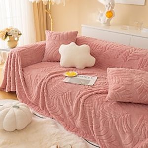 Sofa Cover Plush Sofa Blanket Throw Towel for Sectional Couch Armchair Loveseat 4 or 4 or 3 Seater L Shape Anti-Scratch Cat Washable Sofa Protector Lightinthebox