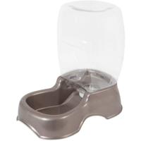 Petmate Pet Cafe Waterer Cat and Dog Water Dispenser 4 Sizes - 3 Gal - Pearl Tan - thumbnail