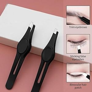 Exquisite Tweezers Set, High Precision Stainless Steel Eyebrow Tweezers For Facial Hair, Inward Growing Hair  Splinter Remover Lightinthebox