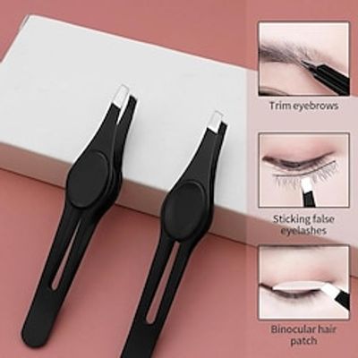 Exquisite Tweezers Set, High Precision Stainless Steel Eyebrow Tweezers For Facial Hair, Inward Growing Hair  Splinter Remover Lightinthebox