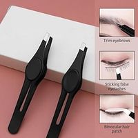 Exquisite Tweezers Set, High Precision Stainless Steel Eyebrow Tweezers For Facial Hair, Inward Growing Hair  Splinter Remover Lightinthebox - thumbnail