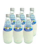 Unichef Coco Kool Coconut Milk Drink with Nata De Coco Original 290Ml (Pack Of 6)