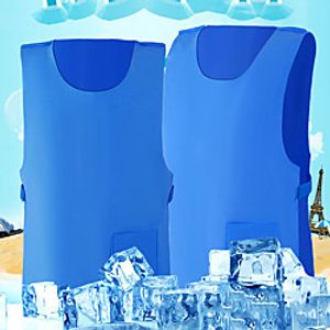 Summer Cooling Vest PVA Hiking Vest Waterproof Fabric High Temperature Protective Ice Vest Outdoor Sports Work Vest for Outdoor Sports Lightinthebox