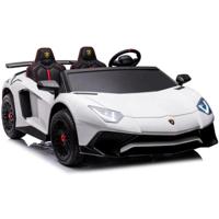 Lamborghini Aventador SV Kids Rideon Car 24V Licensed Big Size  - White