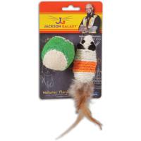 Petmate Jackson Galaxy Rope Mouse with Ball