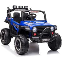 Megastar Ride On Willy's Jeep Car With Remote Control - Blue (UAE Delivery Only)