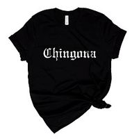 chingona t-shirt for women men graphic tees - mexican printed latina shirt Lightinthebox - thumbnail