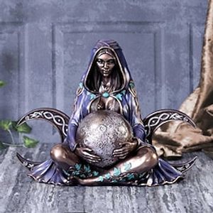 Mother Earth Art Statue Ornament Millennium Gaia Desk Resin Craft Charm Statue Mother Earth Nemesis Art Statue Home Accessories miniinthebox