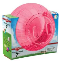 Kaytee Run-About Ball Rainbow 12/7In Balls And Wheels