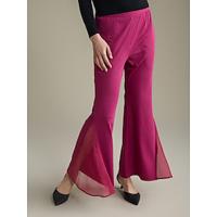 Elegant Full Length Bell Bottom Pants - thumbnail